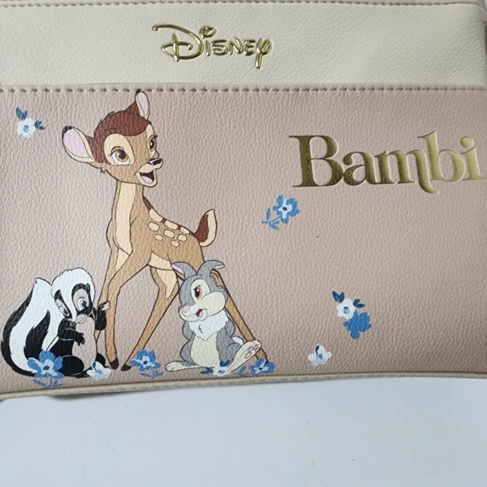 Disney's Bambi 2-in-1 Makeup Bag Travel Set. New With Tags.  Primark Exclusive.
